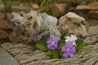 Natural Rare Bladed Barite Specimens  x 2 From Tenke Fungurume, Congo - TopRock