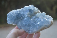 Natural Blue Celestite Crystal Specimens  x 3 From Sakoany, Madagascar - Toprock Gemstones and Minerals 