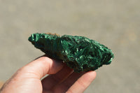 Natural Chatoyant Silky Malachite Specimens  x 6 From Kasompe, Congo - TopRock