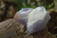 Natural Jacaranda Amethyst Clusters  x 3 From Mumbwa, Zambia - Toprock Gemstones and Minerals 