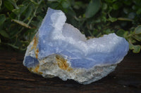 Natural Blue Lace Agate Geode Specimens  x 3 From Malawi - Toprock Gemstones and Minerals 