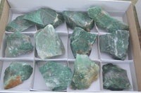 Natural Rough Jade Cobbed Specimens  x 12 From Swaziland - Toprock Gemstones and Minerals 