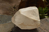 Polished Large Quartz Crystal With One Natural Side  x 1 From Madagascar - TopRock