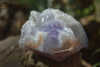 Natural Jacaranda Amethyst Clusters  x 3 From Mumbwa, Zambia - Toprock Gemstones and Minerals 