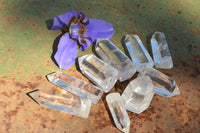 Polished Clear Quartz Crystal Points x 24 From Madagascar - TopRock