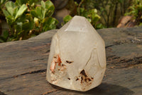 Polished Large Quartz Crystal With One Natural Side  x 1 From Madagascar - TopRock