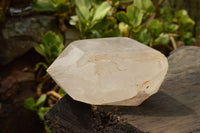 Polished Large Quartz Crystal With One Natural Side  x 1 From Madagascar - TopRock