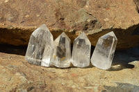 Polished Clear Quartz Crystal Points x 24 From Madagascar - TopRock