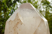 Polished Large Quartz Crystal With One Natural Side  x 1 From Madagascar - TopRock