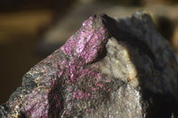 Natural Metallic Purpurite Cobbed Specimens x 2 From Erongo, Namibia