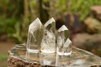 Polished Clear Quartz Crystal Points x 24 From Madagascar - TopRock