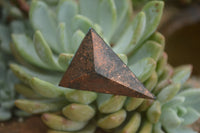 Polished Packaged Hand Crafted Triangle Organite Protective EMP Shields - sold per piece - From Bulwer, South Africa - TopRock