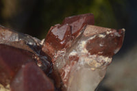 Natural Red Hematoid Quartz Specimens  x 2 From Karoi, Zimbabwe - Toprock Gemstones and Minerals 