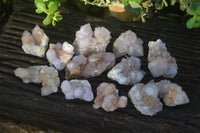 Natural Spirit Amethyst Quartz Clusters  x 12 From Boekenhouthoek, South Africa - Toprock Gemstones and Minerals 