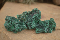 Natural Silky Malachite Specimens  x 14 From Kasompe, Congo - TopRock