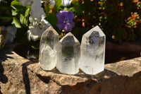 Polished Clear Quartz Crystal Points x 24 From Madagascar - TopRock