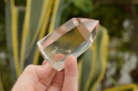 Polished Clear Quartz Crystal Points x 6 From Madagascar - TopRock