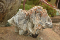 Natural Rare Bladed Barite Specimens  x 2 From Tenke Fungurume, Congo - TopRock