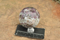 Polished Pink Rubellite Tourmaline Spheres (With Hints Of Blue Lithium)  x 4 From Madagascar - TopRock