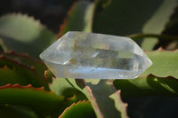 Polished Rare Inclusion Quartz Points x 12 From Madagascar