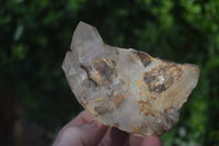 Natural Red Hematoid Quartz Clusters x 3 From Karoi, Zimbabwe