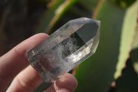 Polished Rare Inclusion Quartz Points x 12 From Madagascar