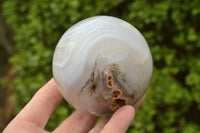 Polished Agate Spheres With Stunning Ring Patterns x 2 From Madagascar - TopRock