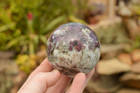 Polished Pink Rubellite Tourmaline Spheres (With Hints Of Blue Lithium)  x 4 From Madagascar - TopRock