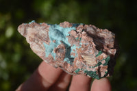 Natural Drusy Coated Chrysocolla On Dolomite Specimens x 4 From Congo