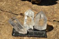 Polished Clear Quartz Crystal Points x 24 From Madagascar - TopRock