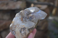 Natural Red Hematoid Quartz Clusters x 3 From Karoi, Zimbabwe