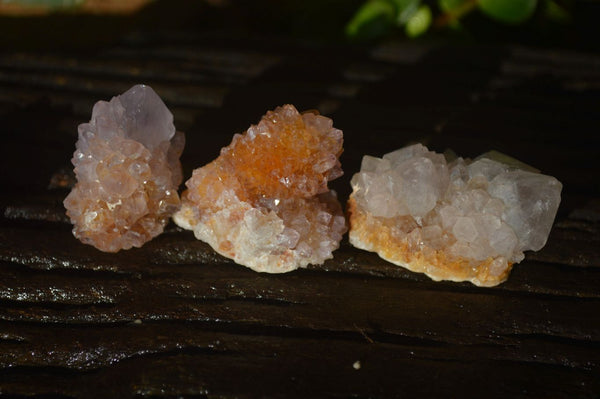 Natural Mixed Spirit Amethyst Quartz Crystals x 35 From Boekenhouthoek, South Africa