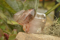 Polished Gorgeous Smokey Window Quartz Crystals  x 3 From Madagascar - TopRock