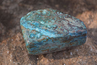 Polished Blue Shattuckite Free Forms  x 6 From Kaokoveld, Namibia - Toprock Gemstones and Minerals 