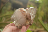 Polished Gorgeous Smokey Window Quartz Crystals  x 3 From Madagascar - TopRock