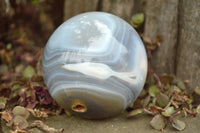 Polished Agate Spheres With Stunning Ring Patterns x 2 From Madagascar - TopRock