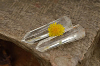 Polished Clear Quartz Crystal Points x 6 From Madagascar - TopRock