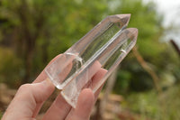 Polished Clear Quartz Crystal Points x 6 From Madagascar - TopRock