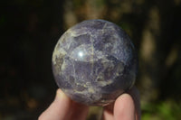 Polished Purple Lepidolite Spheres With Pink Rubellite On Some  x 4 From Madagascar - Toprock Gemstones and Minerals 