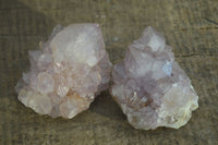 Natural Spirit Amethyst Cactus Quartz Clusters x 12 From Boekenhouthoek, South Africa