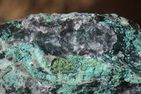 Natural Drusy Coated Chrysocolla Dolomite Specimens x 3 From Laputa Mine, Congo