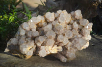 Natural Giant Cascading Smokey Quartz Cluster x 1 From Luena, Congo