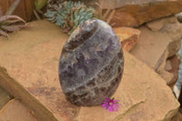 Polished Smokey Amethyst Standing Free Forms  x 1 From Madagascar - TopRock