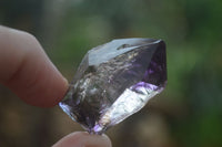 Natural Smokey Amethyst Window Quartz Crystals  x 12 From Chiredzi, Zimbabwe - Toprock Gemstones and Minerals 