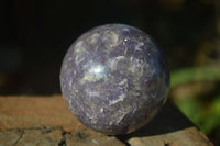 Polished Purple Lepidolite Spheres With Pink Rubellite On Some  x 4 From Madagascar - Toprock Gemstones and Minerals 