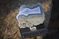 Polished One Side Polished Blue Lace Agate Specimens  x 6 From Nsanje, Malawi - Toprock Gemstones and Minerals 