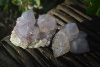 Natural Spirit Amethyst Quartz Clusters  x 12 From Boekenhouthoek, South Africa - Toprock Gemstones and Minerals 