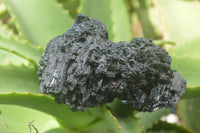 Natural Schorl Black Tourmaline & Smokey Quartz Specimens x 2 From Erongo Mountains, Namibia - TopRock