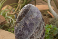 Polished Smokey Amethyst Standing Free Forms  x 1 From Madagascar - TopRock