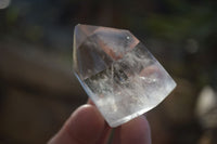 Polished Rare Inclusion Quartz Points x 12 From Madagascar